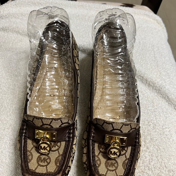 Michael Kors Hamilton Monogram Jacquard Loafers - pre-owned - Picture 6 of 14